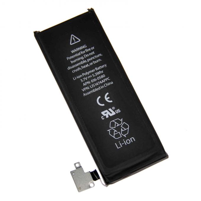 Bateria interna recarregável de Iphone, bateria 3.8V da substituição do iPhone 4S