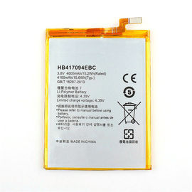China Bateria do telefone celular de HB417094EBC Huawei, bateria 3.8V 4000mAh de Huawei Mate7 fornecedor