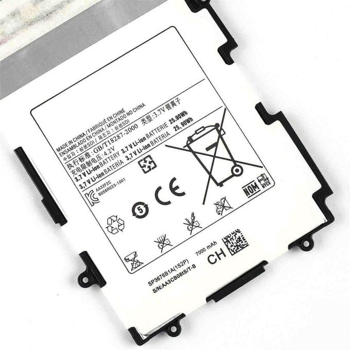 Bateria compatível 7000mAh do PC da tabuleta para o Samsung Galaxy Tab 2 10,1 GT-P7500 SP3676B1A