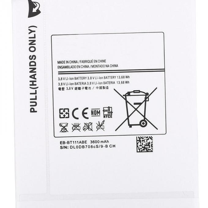3600mA Samsung branco marcam a substituição EB-BT111ABE SM-T110 SM-T111 T115 da bateria